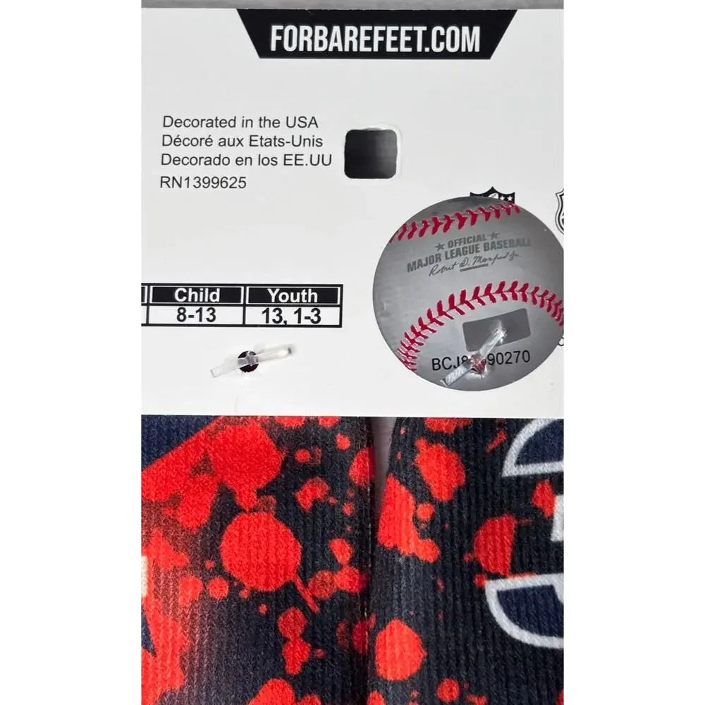 For Bare Feet Youth Size (13,1-3) Houston Astros Bregman #2 Socks NWTs